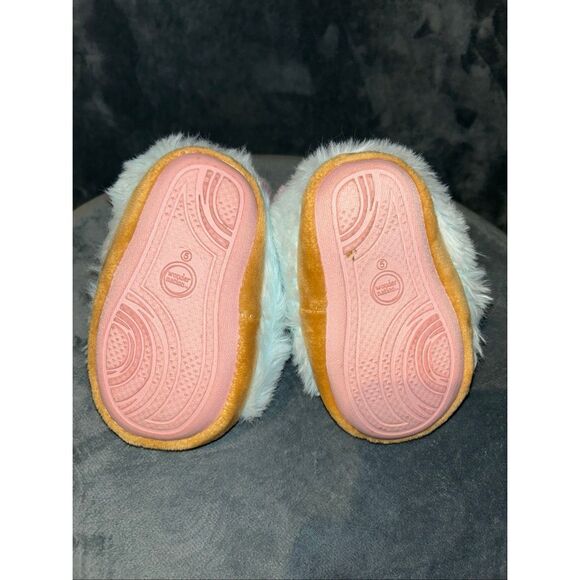 Wonder nation unicorn slippers size 5 toddler - Picture 3 of 4